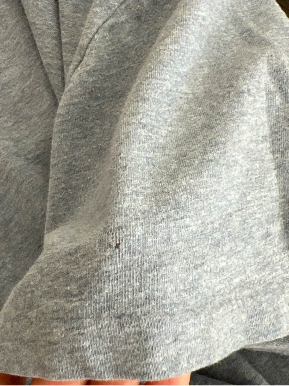 Polo by Ralph Lauren Men’s V-Neck Tee - Heather Gray with Navy Logo